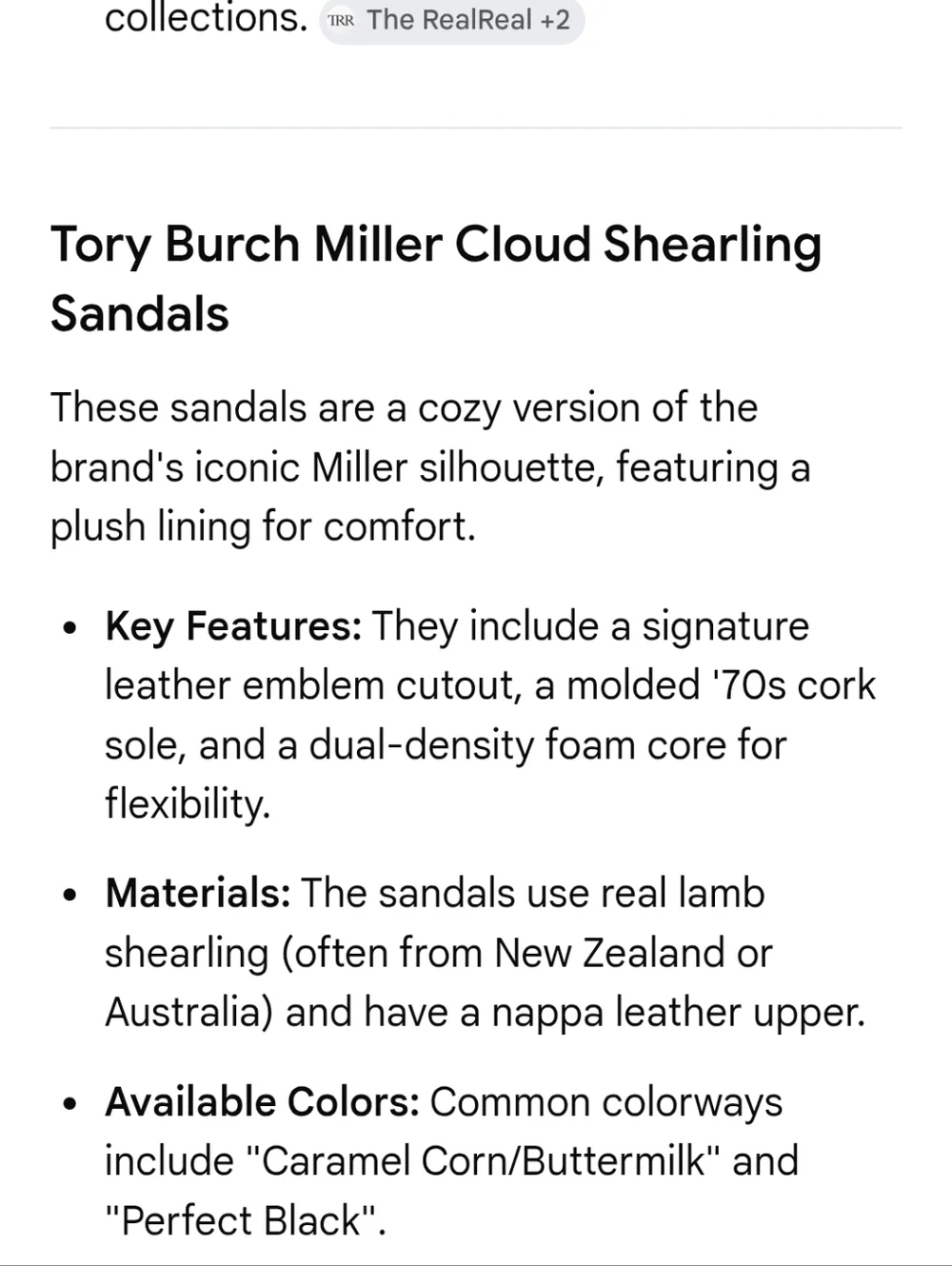 Tory Burch Camel Leather Logo Shearling Slide Sandals